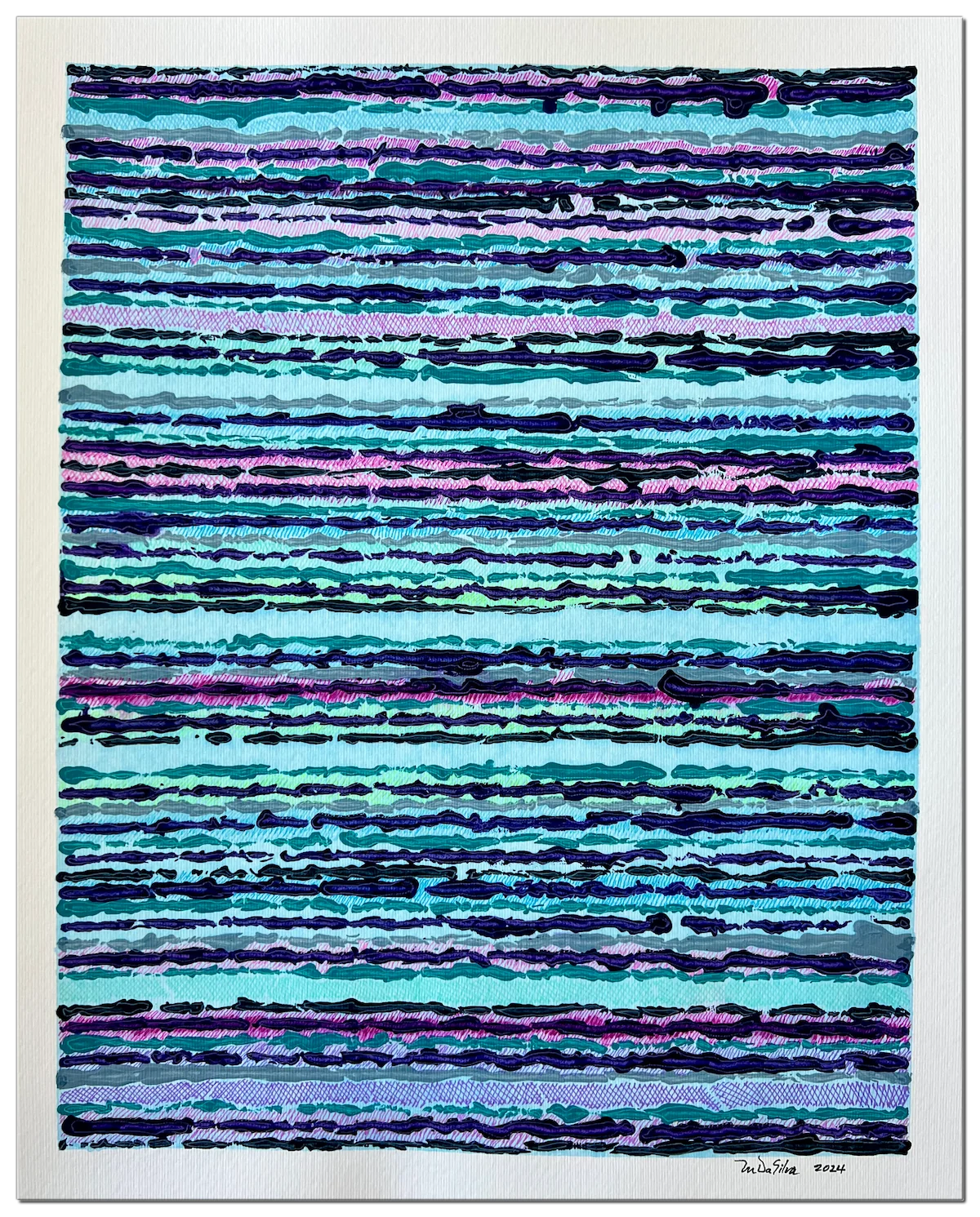 Blue Waves - Waves Series - Da Silva